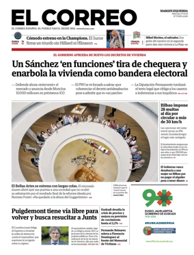 Cover of El Correo (Margen izquierda)