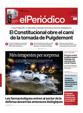 Cover of El Periodico - Catala