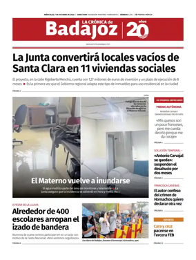 Cover of La Cronica de Badajoz BE