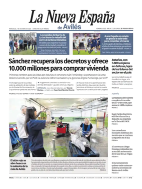 Cover of La Nueva Espana (Aviles)