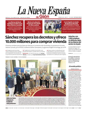 Cover of La Nueva Espana (Gijon)