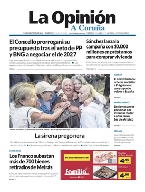 Cover of La Opinion de A Coruna