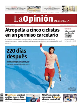 Cover of La Opinion de Murcia