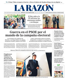 Cover of La Razon (Levante)