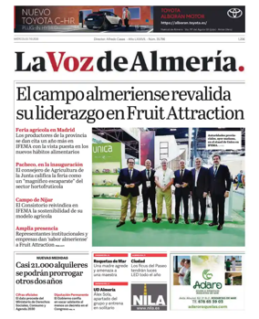 Cover of La Voz de Almeria
