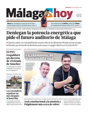 Cover of Malaga Hoy