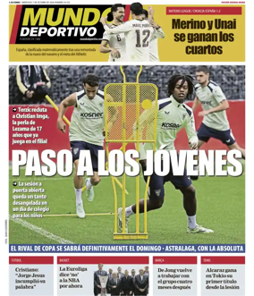 Cover of Mundo Deportivo (Bizkaia-Araba)