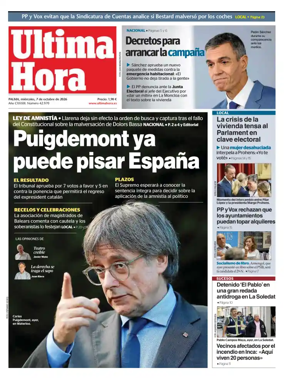 Cover of Ultima Hora