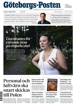 Cover of Goteborgs-Posten