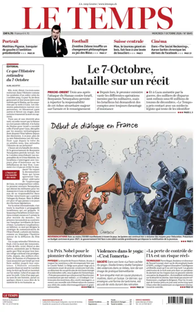 Cover of Le Temps