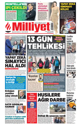 Cover of Milliyet