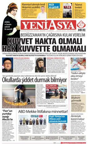 Cover of Yeni Asya