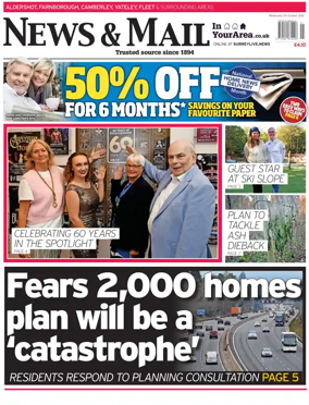 Cover of Aldershot News & Mail