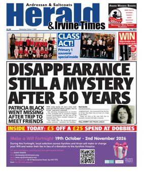 Cover of Ardrossan & Saltcoats Herald