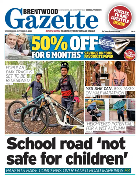 Cover of Brentwood Gazette