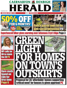 Cover of Caernarfon Herald