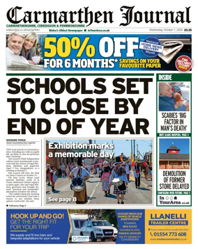 Cover of Carmarthen Journal