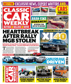 Cover of Classic Car Weekly (UK)