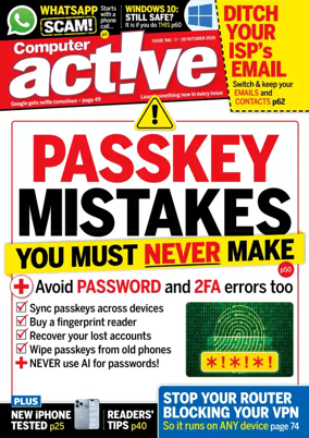 Cover of Computer Active (UK)