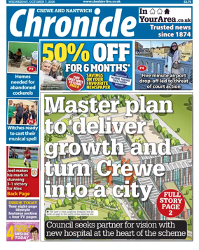Cover of Crewe Chronicle