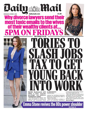 Cover of Daily Mail