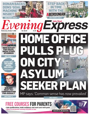 Cover of Evening Express