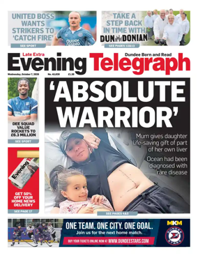 Cover of Evening Telegraph (First Edition)