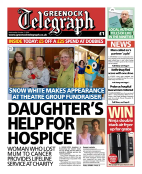 Cover of Greenock Telegraph