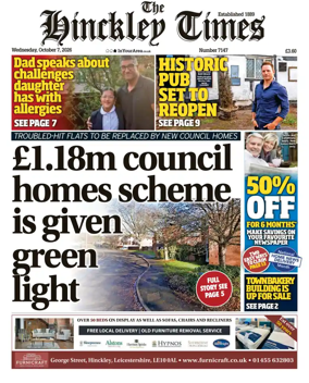 Cover of Hinckley Times