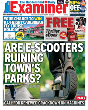 Cover of Huddersfield Daily Examiner