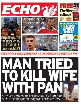 Cover of Liverpool Echo