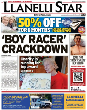 Cover of Llanelli Star