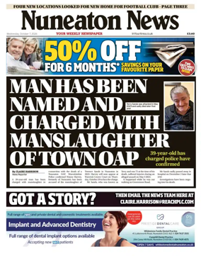 Cover of Nuneaton News