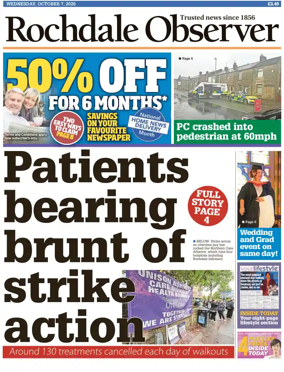 Cover of Rochdale Observer