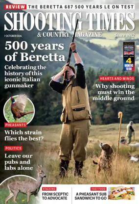 Cover of Shooting Times & Country Magazine