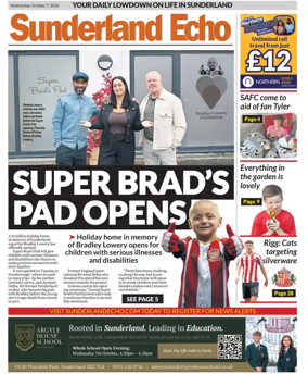 Cover of Sunderland Echo