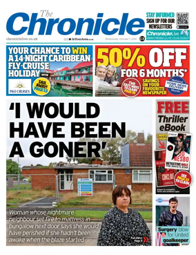 Cover of The Chronicle (South Tyneside and Durham)