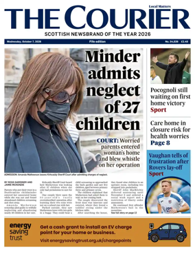 Cover of The Courier & Advertiser (Fife Edition)