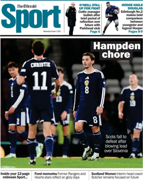 Cover of Herald Sport