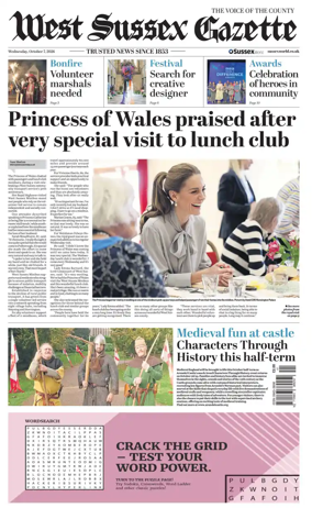 Cover of West Sussex Gazette