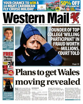 Cover of Western Mail