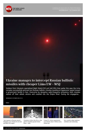 Cover of The New Voice of Ukraine