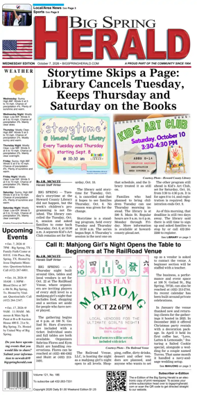 Cover of Big Spring Herald