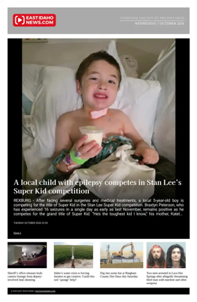 Cover of East Idaho News