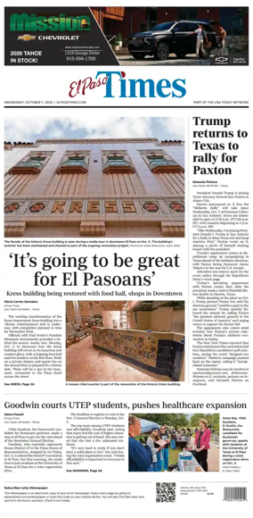 Cover of El Paso Times