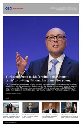 Cover of GB News UK