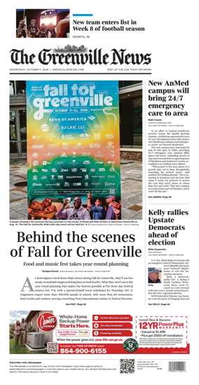 Cover of The Greenville News