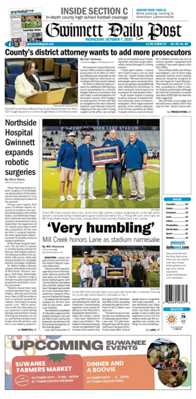 Cover of Gwinnett Daily Post