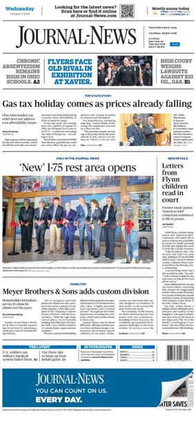 Cover of Hamilton Journal News