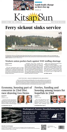 Cover of Kitsap Sun